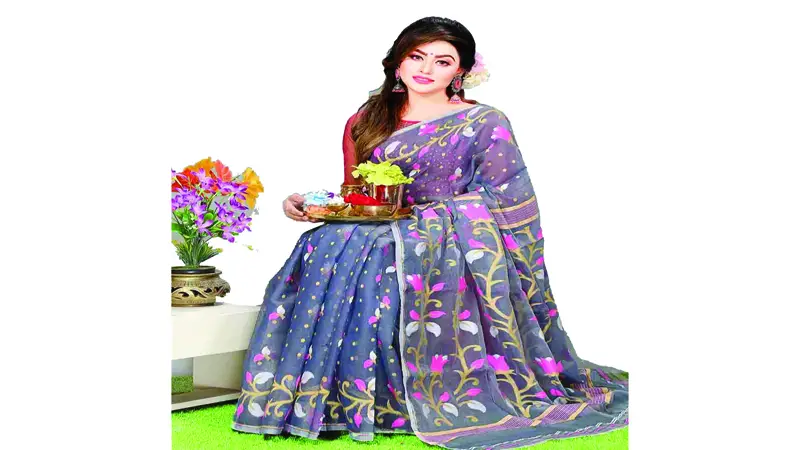 টাঙ্গাইল শাড়ির ঐতিহ্য টাঙ্গাইল শাড়ির ঐতিহ্য