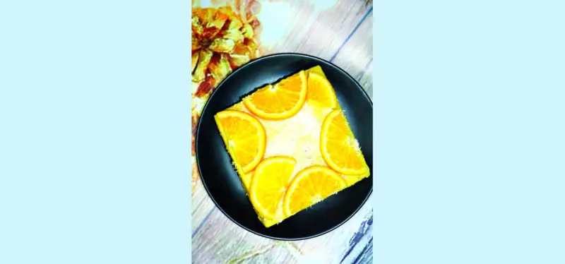 সেমোলিনা অরেঞ্জ কেক সেমোলিনা অরেঞ্জ কেক