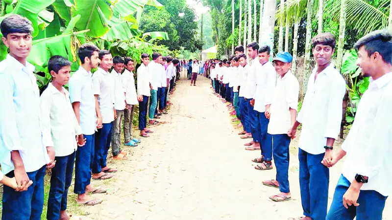 নাটোরে স্কুলছাত্র হত্যার বিচার দাবি নাটোরে স্কুলছাত্র হত্যার বিচার দাবি