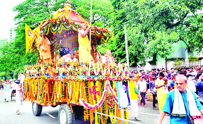 সারাদেশে উল্টো রথযাত্রা উদযাপিত সারাদেশে উল্টো রথযাত্রা উদযাপিত