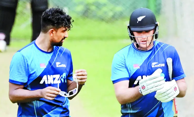 মিরপুরে ঘাম ঝরাচ্ছে কিউইরা মিরপুরে ঘাম ঝরাচ্ছে কিউইরা