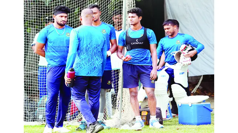 ফুরফুরে মেজাজে টাইগারদের অনুশীলন ফুরফুরে মেজাজে টাইগারদের অনুশীলন