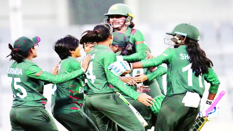 সুপার ওভারে জিতে সিরিজে সমতা ফেরাল জ্যোতিরা সুপার ওভারে জিতে সিরিজে সমতা ফেরাল জ্যোতিরা