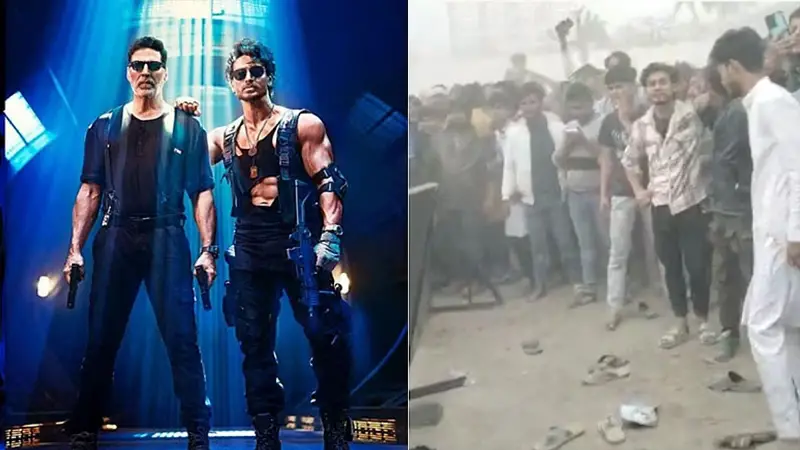 যে কারণে অক্ষয় ও টাইগার শ্রফের দিকে জুতা মারল ভক্তরা
