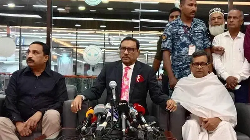 যুক্তরাষ্ট্রের নিষেধাজ্ঞা আওয়ামী লীগ পরোয়া করে না: কাদের যুক্তরাষ্ট্রের নিষেধাজ্ঞা আওয়ামী লীগ পরোয়া করে না: কাদের