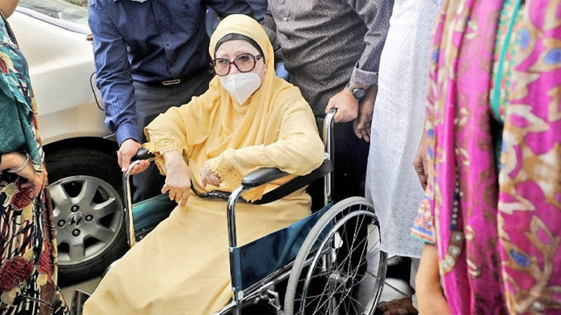 খালেদা জিয়ার বিদেশে চিকিৎসার সুযোগ চেয়ে ফের আবেদন খালেদা জিয়ার বিদেশে চিকিৎসার সুযোগ চেয়ে ফের আবেদন