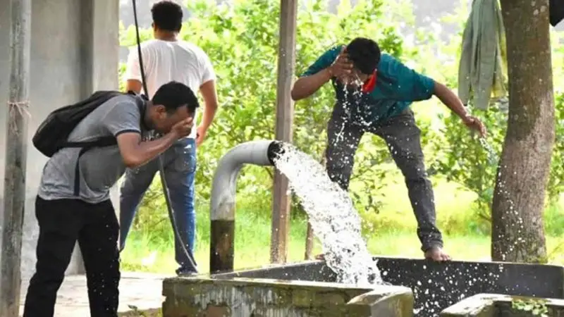 মৌসুমের সর্বোচ্চ তাপমাত্রা যে জেলায় মৌসুমের সর্বোচ্চ তাপমাত্রা যে জেলায়