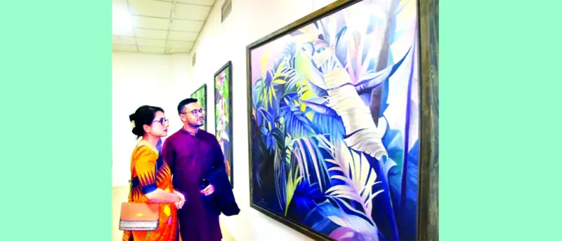 বর্ণের বৈভবময় চিত্রকর্ম প্রদর্শনী ‘প্রকৃতির ছন্দ’ বর্ণের বৈভবময় চিত্রকর্ম প্রদর্শনী ‘প্রকৃতির ছন্দ’