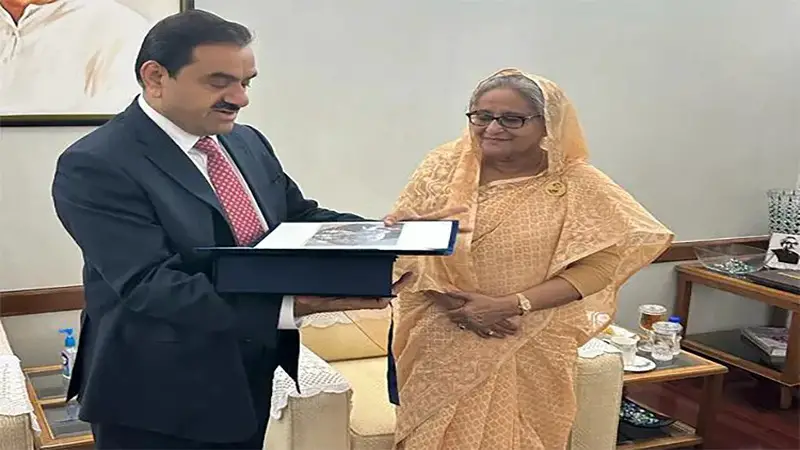 প্রধানমন্ত্রীর সঙ্গে গৌতম আদানির সাক্ষাৎ প্রধানমন্ত্রীর সঙ্গে গৌতম আদানির সাক্ষাৎ