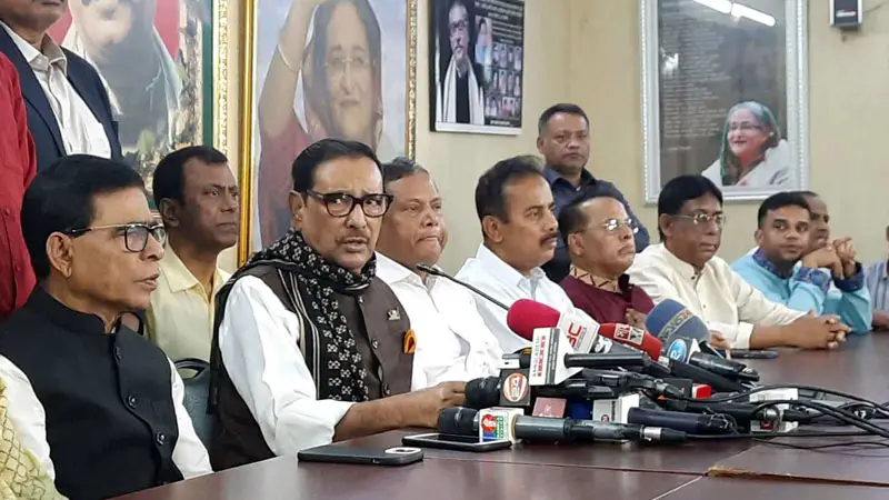হতাশায় ডুবে আছে বিএনপি: ওবায়দুল কাদের হতাশায় ডুবে আছে বিএনপি: ওবায়দুল কাদের