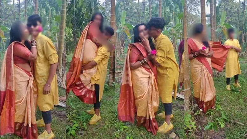 শিক্ষা সফরে ছাত্রের কোলে উঠে শিক্ষিকার চুম্বন শিক্ষা সফরে ছাত্রের কোলে উঠে শিক্ষিকার চুম্বন