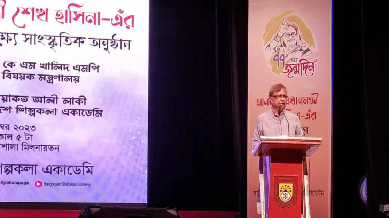 শেখ হাসিনা কখনো মাথা নোয়ান না শেখ হাসিনা কখনো মাথা নোয়ান না