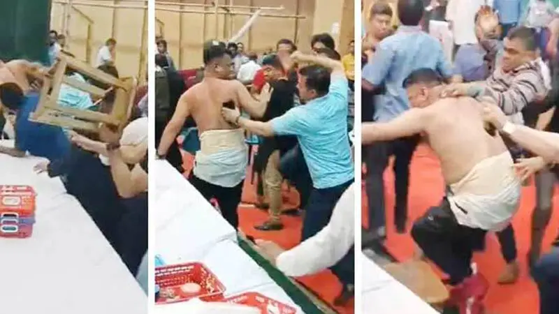 সুপ্রিম কোর্টে আইনজীবীকে মারধর: রিমান্ডে ৫ আইনজীবী সুপ্রিম কোর্টে আইনজীবীকে মারধর: রিমান্ডে ৫ আইনজীবী