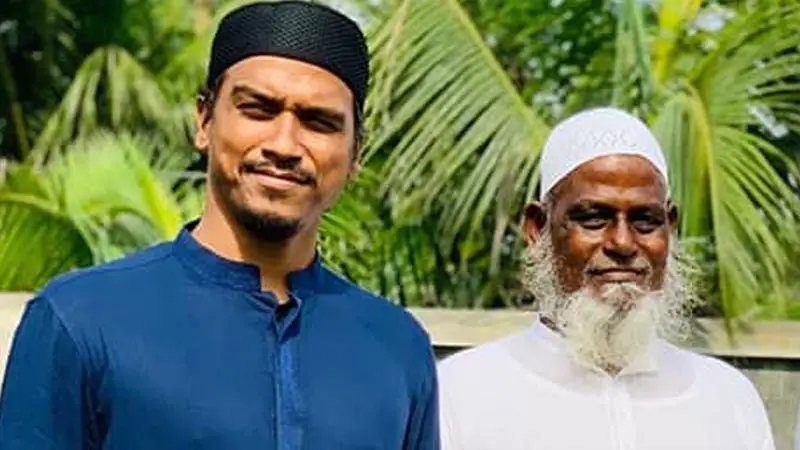 বাবাকে হারালেন পেসার রুবেল বাবাকে হারালেন পেসার রুবেল