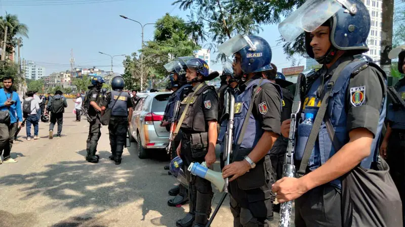 সমাবেশ ঘিরে রাজধানীতে টানটান উত্তেজনা 