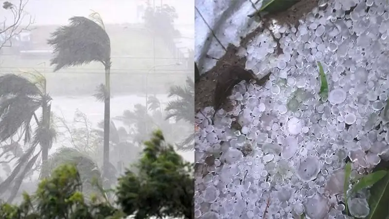 টানা দুদিন শিলাবৃষ্টির পূর্বাভাস টানা দুদিন শিলাবৃষ্টির পূর্বাভাস