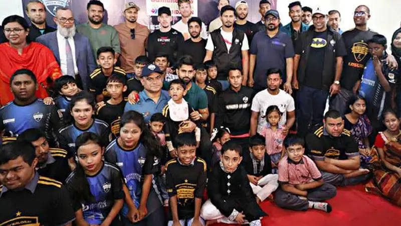 বিশেষ চাহিদা সম্পন্ন শিশুদের নিয়ে ভিন্ন রকম আয়োজন রংপুর রাইডার্সের