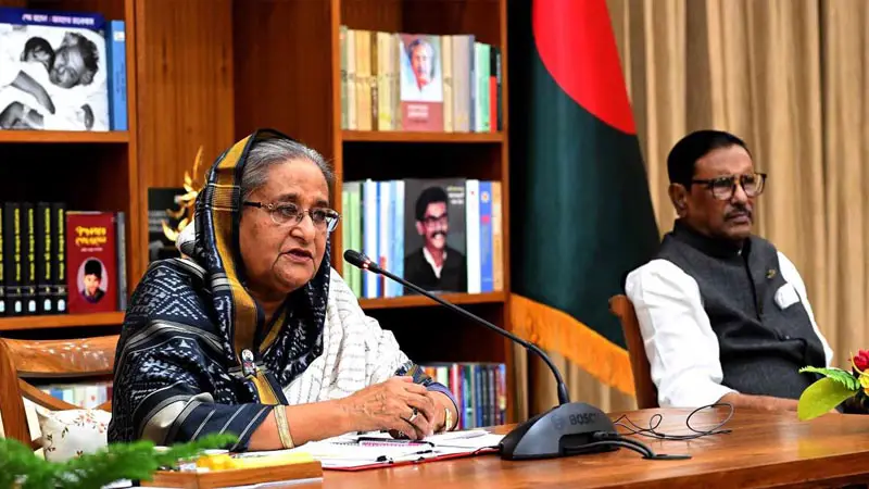 আওয়ামী লীগের ক্ষমতায় আসার লোভ নেই: প্রধানমন্ত্রী আওয়ামী লীগের ক্ষমতায় আসার লোভ নেই: প্রধানমন্ত্রী