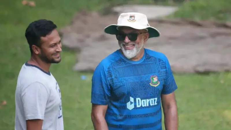 মিরপুরে এলেন সাকিব মিরপুরে এলেন সাকিব