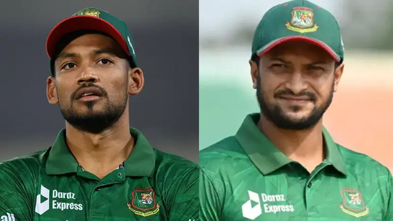 নেতৃত্ব থেকে সাকিবের বিদায়, অধিনায়ক হলেন শান্ত