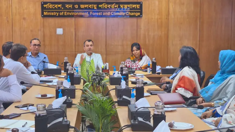 পরিবেশ দূষণ নিয়ন্ত্রণে মানুষের প্রত্যাশা পূরণ করতে হবে: পরিবেশমন্ত্রী পরিবেশ দূষণ নিয়ন্ত্রণে মানুষের প্রত্যাশা পূরণ করতে হবে: পরিবেশমন্ত্রী