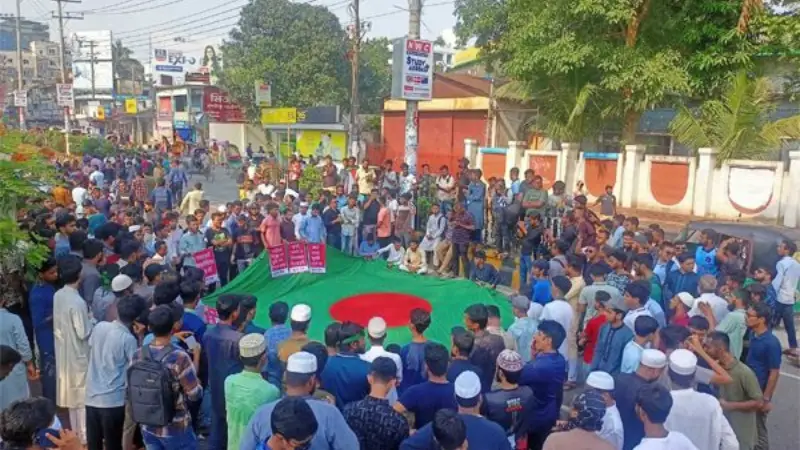 আওয়ামী লীগ নিষিদ্ধের দাবিতে সিলেটে বিক্ষোভ আওয়ামী লীগ নিষিদ্ধের দাবিতে সিলেটে বিক্ষোভ