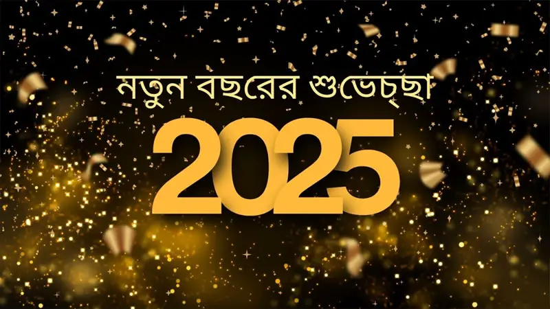 ২০২৫-কে শুভেচ্ছা: নতুন সূর্যের আলোয় বাংলাদেশের উজ্জ্বল ভবিষ্যৎ ২০২৫-কে শুভেচ্ছা: নতুন সূর্যের আলোয় বাংলাদেশের উজ্জ্বল ভবিষ্যৎ