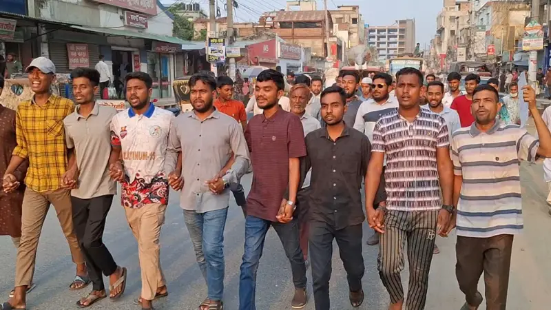 আওয়ামী লীগ নিষিদ্ধের দাবিতে জয়পুরহাটে বিক্ষোভ মিছিল আওয়ামী লীগ নিষিদ্ধের দাবিতে জয়পুরহাটে বিক্ষোভ মিছিল