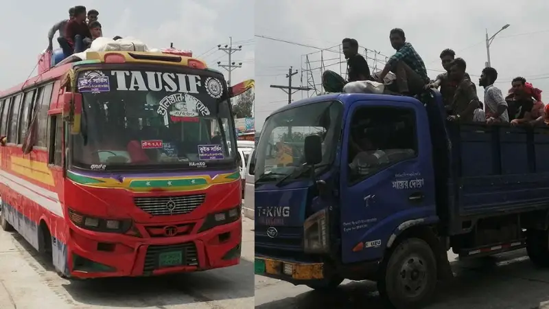 যানজটে কাহিল উত্তরাঞ্চলের যাত্রীরা, সময় যায় পথ শেষ হতেই চায় না যানজটে কাহিল উত্তরাঞ্চলের যাত্রীরা, সময় যায় পথ শেষ হতেই চায় না