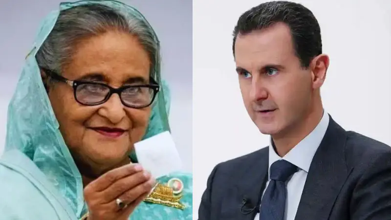 হাসিনার মতোই দেশ ছেড়ে প্রাণ নিয়ে পালালেন বাশার আল-আসাদ হাসিনার মতোই দেশ ছেড়ে প্রাণ নিয়ে পালালেন বাশার আল-আসাদ