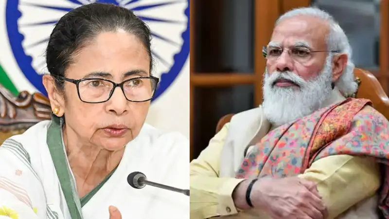 “প্রথমে চা বিক্রেতা, তারপর প্রহরী, এখন সিঁদুর বিক্রেতা”—মমতার কটাক্ষ “প্রথমে চা বিক্রেতা, তারপর প্রহরী, এখন সিঁদুর বিক্রেতা”—মমতার কটাক্ষ