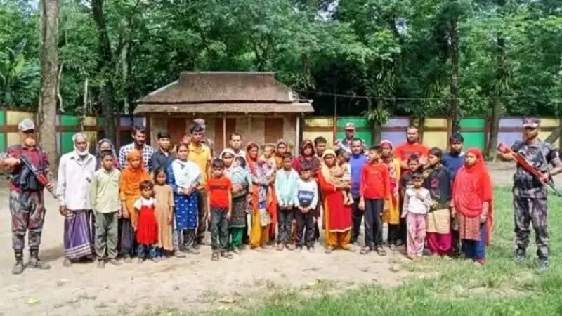 সিলেটে সীমান্ত দিয়ে ফের ৩২ জনকে পুশ-ইন করেছে বিএসএফ সিলেটে সীমান্ত দিয়ে ফের ৩২ জনকে পুশ-ইন করেছে বিএসএফ
