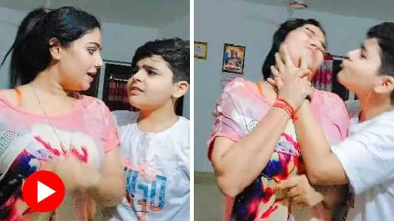 রিল বানিয়ে বিতর্কে মা-ছেলে রিল বানিয়ে বিতর্কে মা-ছেলে