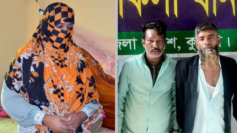 চুরি করতে এসে নারীর হাতে ধরা পড়ল দুই চোর চুরি করতে এসে নারীর হাতে ধরা পড়ল দুই চোর