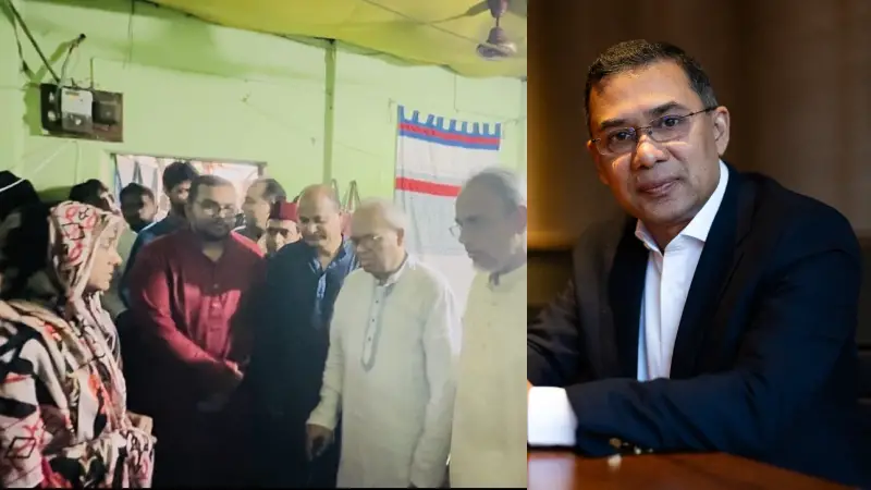 চব্বিশের গণঅভ্যুত্থানে শহীদ রিক্সাচালকের বাসায় তারেক রহমানের ঈদ উপহার