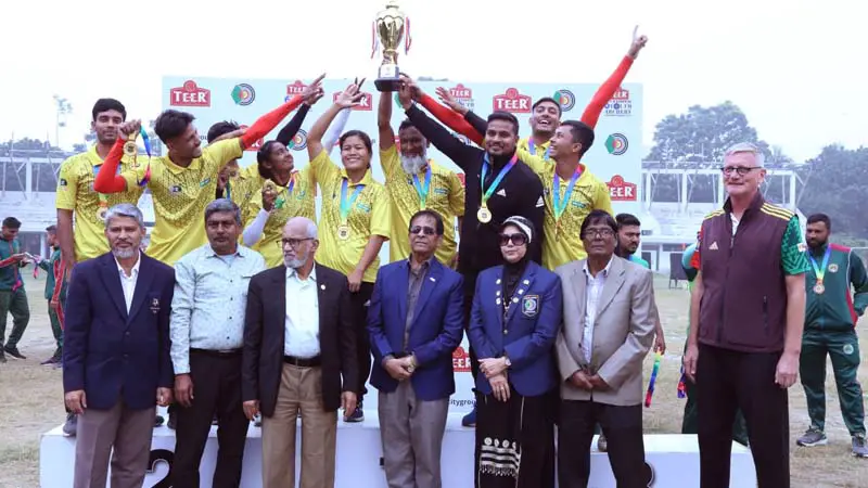 বিকেএসপি এবং আর্মি আরচারি ক্লাব চ্যাম্পিয়ন বিকেএসপি এবং আর্মি আরচারি ক্লাব চ্যাম্পিয়ন
