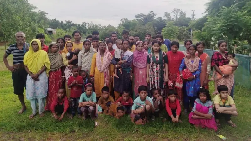 বড়লেখার পাল্লাথল সীমান্ত দিয়ে আরও ৪৮ জনকে বিএসএফের পুশইন