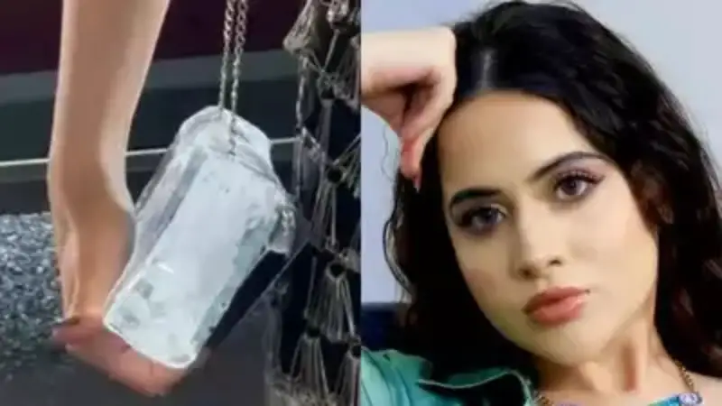 এবার সেফটি পিন ড্রেস এবং বরফের ব্যাগ নিয়ে হাজির উরফি জাভেদ! এবার সেফটি পিন ড্রেস এবং বরফের ব্যাগ নিয়ে হাজির উরফি জাভেদ!