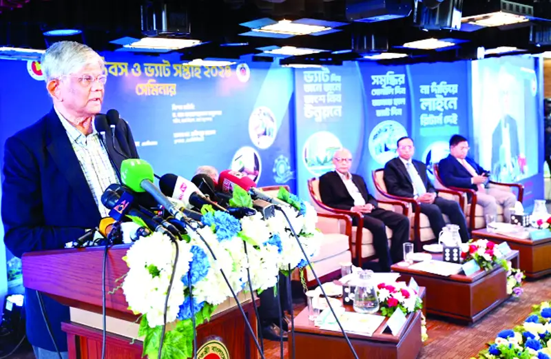 এনবিআরের কর ছাড় দেওয়ার ব্যাপক সমালোচনা করলেন অর্থ উপদেষ্টা এনবিআরের কর ছাড় দেওয়ার ব্যাপক সমালোচনা করলেন অর্থ উপদেষ্টা