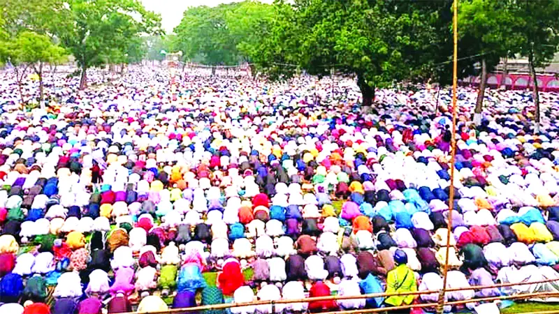 শোলাকিয়া বৃহত্তম ঈদ জামাত শোলাকিয়া বৃহত্তম ঈদ জামাত