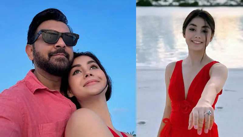 সাগর পাড়ে তাহসান-রোজার রোমান্স সাগর পাড়ে তাহসান-রোজার রোমান্স