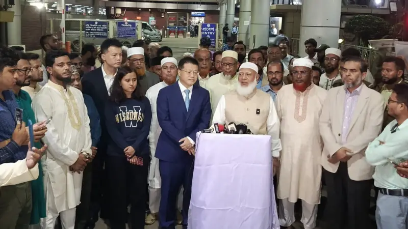 আট সদস্য নিয়ে চীন সফরে জামায়াত আট সদস্য নিয়ে চীন সফরে জামায়াত