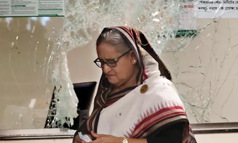 ‘আন্দোলনকালে সরকারি স্থাপনায় আগুন দিতে বলেছিলেন শেখ হাসিনা’ ‘আন্দোলনকালে সরকারি স্থাপনায় আগুন দিতে বলেছিলেন শেখ হাসিনা’