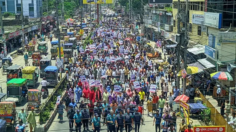 রংপুরে বরখাস্ত করা পরিষদকে পুনর্বহালের দাবিতে আন্দোলন রংপুরে বরখাস্ত করা পরিষদকে পুনর্বহালের দাবিতে আন্দোলন