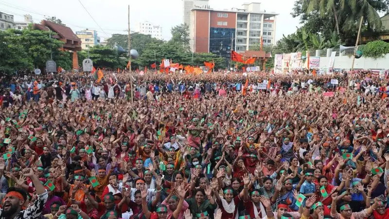 এবার ৮ দফা দাবি বাস্তবায়ন না হলে ঢাকায় কঠোর কর্মসূচির হুঁশিয়ারি হিন্দু নেতাদের এবার ৮ দফা দাবি বাস্তবায়ন না হলে ঢাকায় কঠোর কর্মসূচির হুঁশিয়ারি হিন্দু নেতাদের