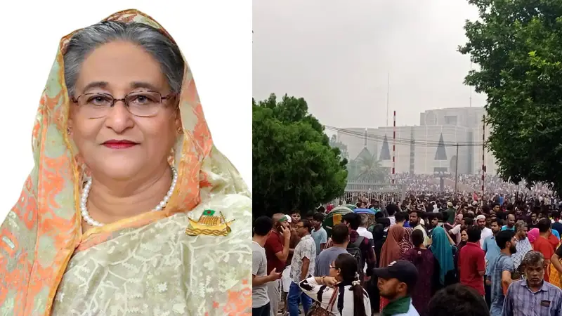 শেখ হাসিনার পদত্যাগ, দেশজুড়ে বিজয় উল্লাস শেখ হাসিনার পদত্যাগ, দেশজুড়ে বিজয় উল্লাস