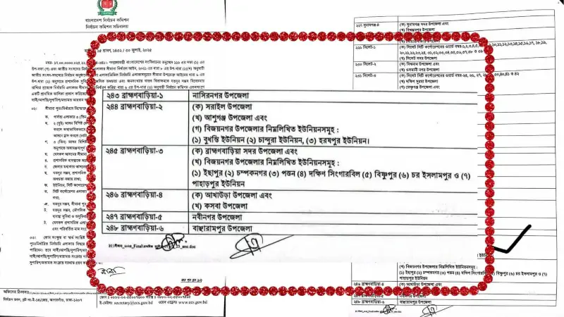 ব্রাহ্মণবাড়িয়া-৩ সংসদীয় আসন সীমানা পরিবর্তনের প্রস্তাবে উত্তাল জনমত ব্রাহ্মণবাড়িয়া-৩ সংসদীয় আসন সীমানা পরিবর্তনের প্রস্তাবে উত্তাল জনমত