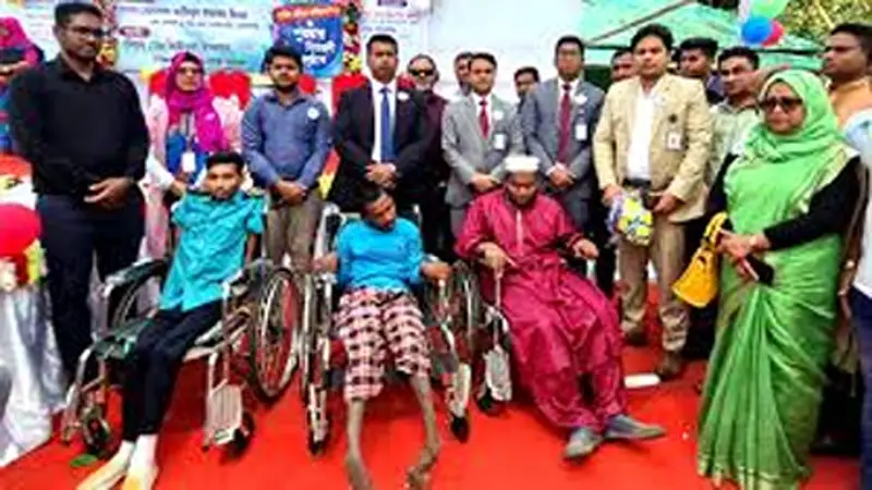 প্রতিবন্ধীরাও সমাজের অংশ প্রতিবন্ধীরাও সমাজের অংশ