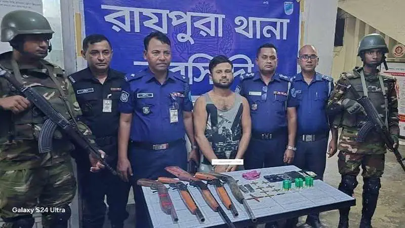 যৌথবাহিনীর অভিযানে গ্রেপ্তার একাধিক হত্যা ও অস্ত্র মামলার আসামি সোহেল