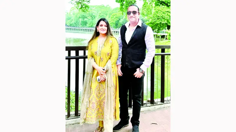 ঈদের পাঁচফোড়নে সাব্বির-সিঁথি ঈদের পাঁচফোড়নে সাব্বির-সিঁথি
